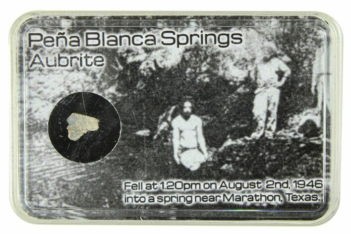 Aubrite Meteorite Fragment - Peña Blanca Springs #286042